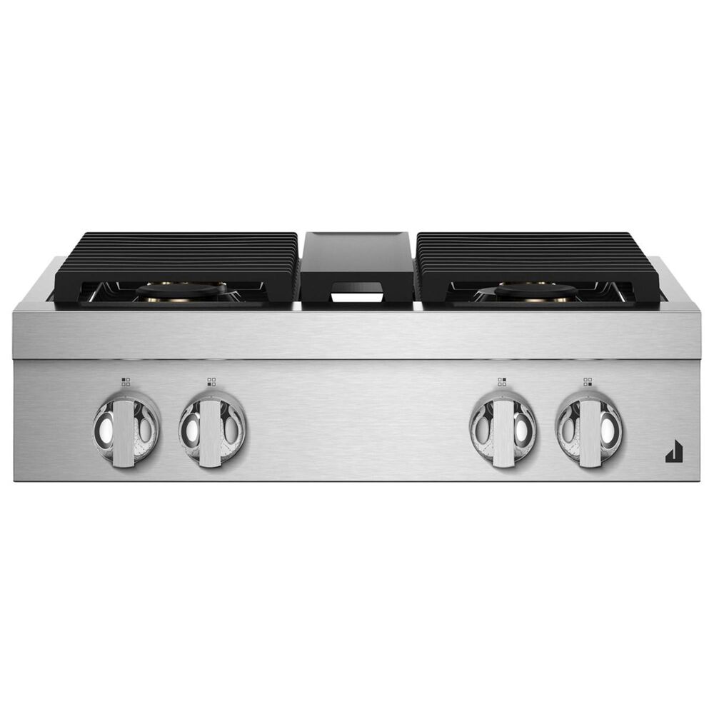 Jenn-Air 30" Noir Professional Gas Rangetop in Stainless Steel, , large