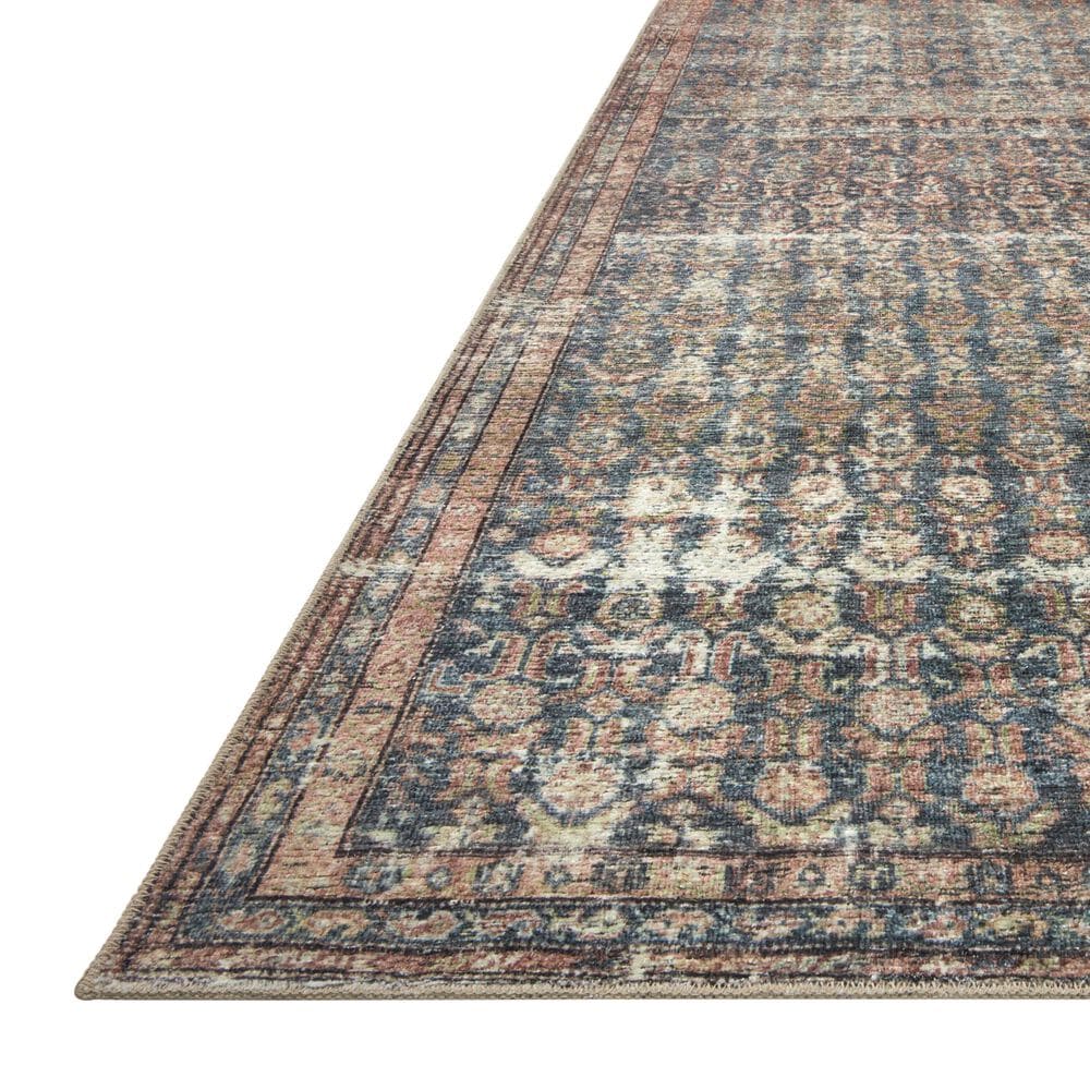 Amber Lewis x Loloi Billie 8&#39;6&quot; x 11&#39;6&quot; Ocean and Brick Area Rug, , large