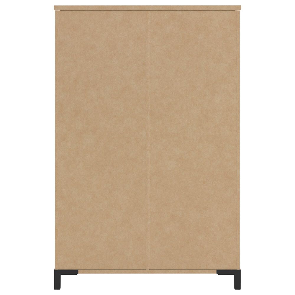 Ashley Frandern 5-Drawer Dressing Chest in Rustic Warm Gray, , large