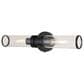 Vaxcel Levitt 2-Light Bathroom Vanity in Black, , large