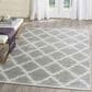 Safavieh Adirondack ADR120B 3" x 5" Silver and Ivory Area Rug, , large