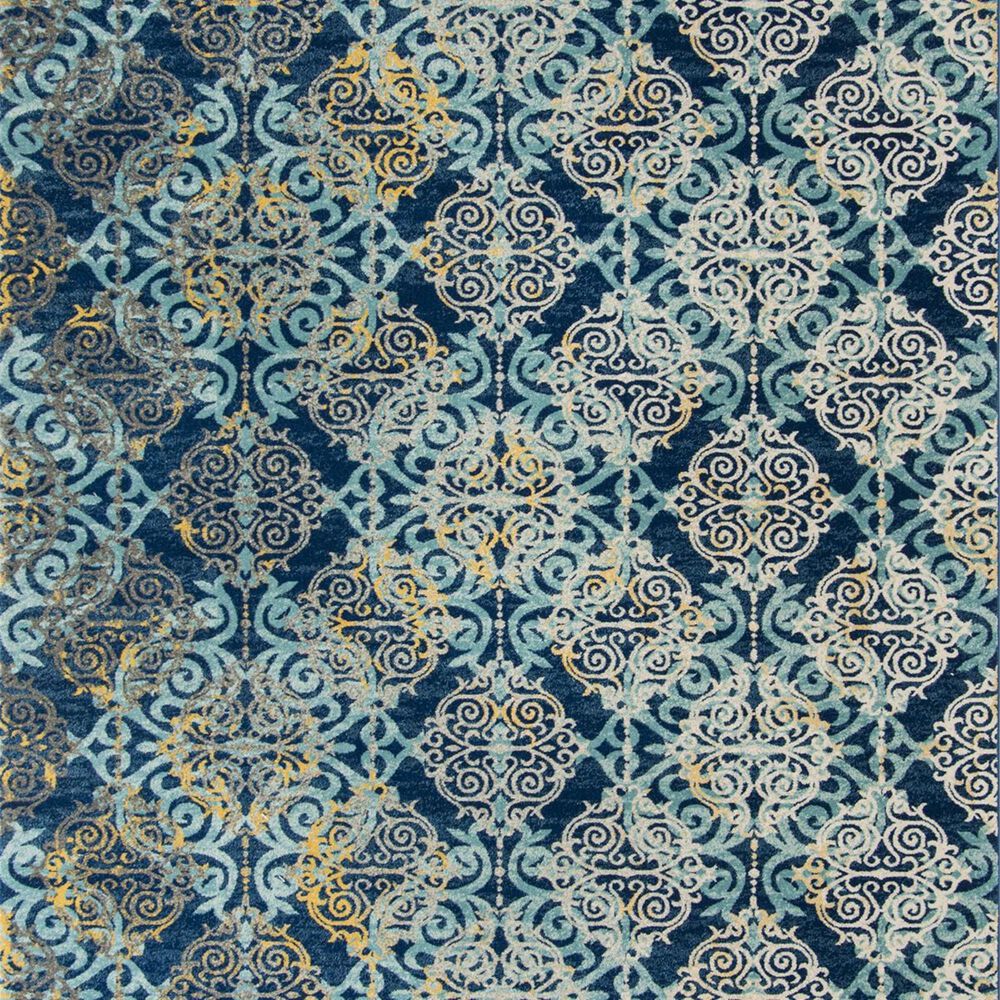 Safavieh Evoke EVK230A 2&#39;2&quot; x 4&#39; Royal Blue and Light Blue Scatter Rug, , large