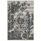 Safavieh Adirondack ADR101A-5 5"1" x 7"6" Silver/Black Area Rug, , large