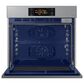 Samsung Bespoke 2-Piece Kitchen Package with Stainless Steel Bespoke 30" Single Wall Oven and Black 30" Induction Cooktop, , large
