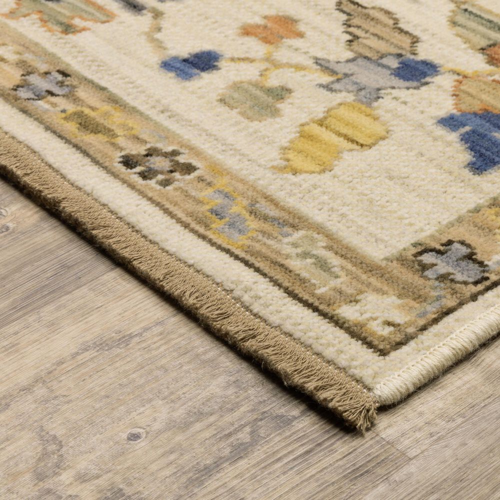 Oriental Weavers Acacia ACA13 Beige and Tan 9'10" x 12'10" Area Rug, , large