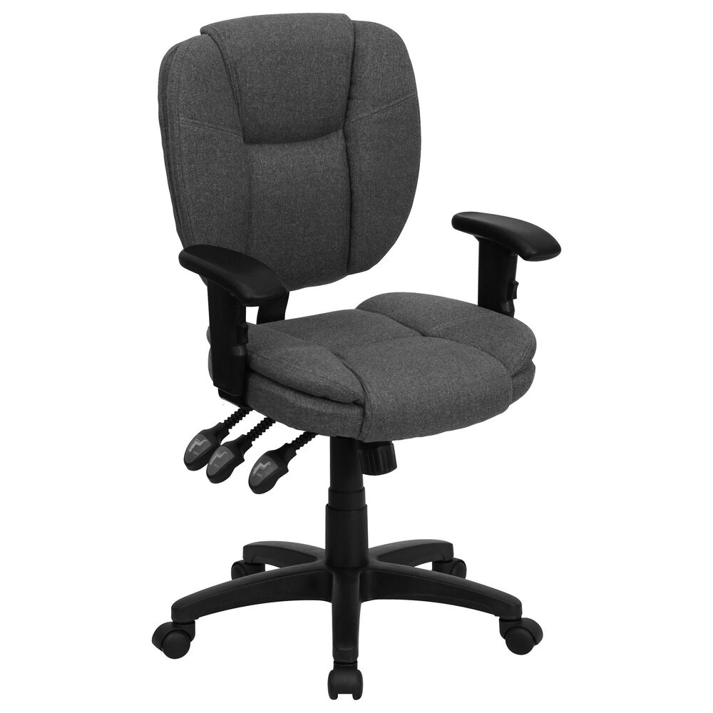 Flash Furniture Annabel Task Chair in Gray, , large