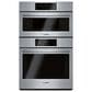 Bosch 800 Series 2-Piece Kitchen Package with 30" Double Speed Combination Oven 36" Gas Cooktop and in Stainless Steel, , large