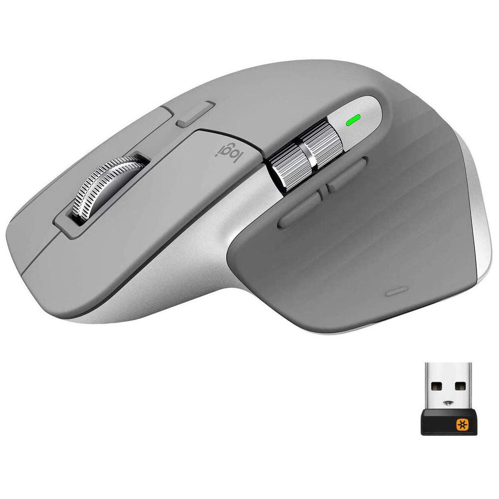Logitech MX Master 3 Wireless Mouse in Mid Grey, , large