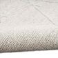 Nourison Wander 7"9" x 9"9" Ivory and Grey Area Rug, , large