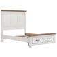 Ashley Savonport Queen Storage Bed with Dresser Chest and 2 Nightstands in White and Brown, , large