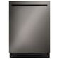 LG 24" Built-In Pocket Handle Dishwasher with SteamAssist in Black Stainless Steel, , large