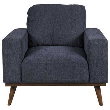 Golden Wave Furniture Heath Accent Chair in Navy, , large