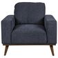Golden Wave Furniture Heath Accent Chair in Navy, , large