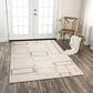 RIZZY Nova 5" x 7"6" Ivory and Multicolor Area Rug, , large