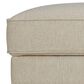 Bassett Alexander Standard Ottoman in Straw, , large