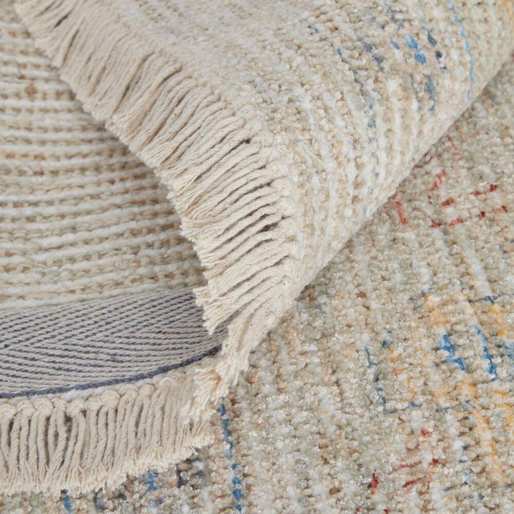 Feizy Caldwell 9&#39; x 12&#39; Ivory and Multicolor Area Rug, , large