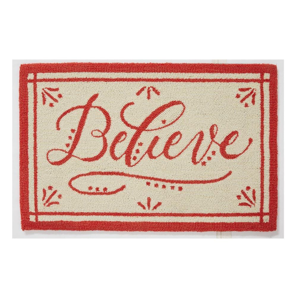 Loloi Believe AFT334851"7" x 2"7" Red Door Mat, , large