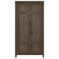Furniture Worldwide Montclair 2-Door Storage Cabinet in Cocoa, , large