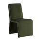 Club Collection By Sunpan Cascata Side Chair in Moss Green, , large