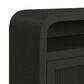 Mayberry Hill Ridgemont 82" Entertainment Center with TV Stand in Black, , large
