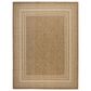 Nourison Horizon HOZ03 Natural 10" x 14" Indoor/Outdoor Area Rug, , large