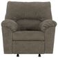 Ashley Norlou Manual Rocker Recliner in Flannel, , large