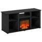 HOMLUX 47" Rectangular TV Stand with Electric Fireplace in Americano, , large