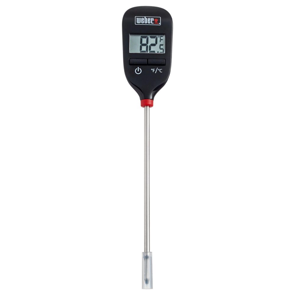 Weber Instant Read Thermometer in Black, , large