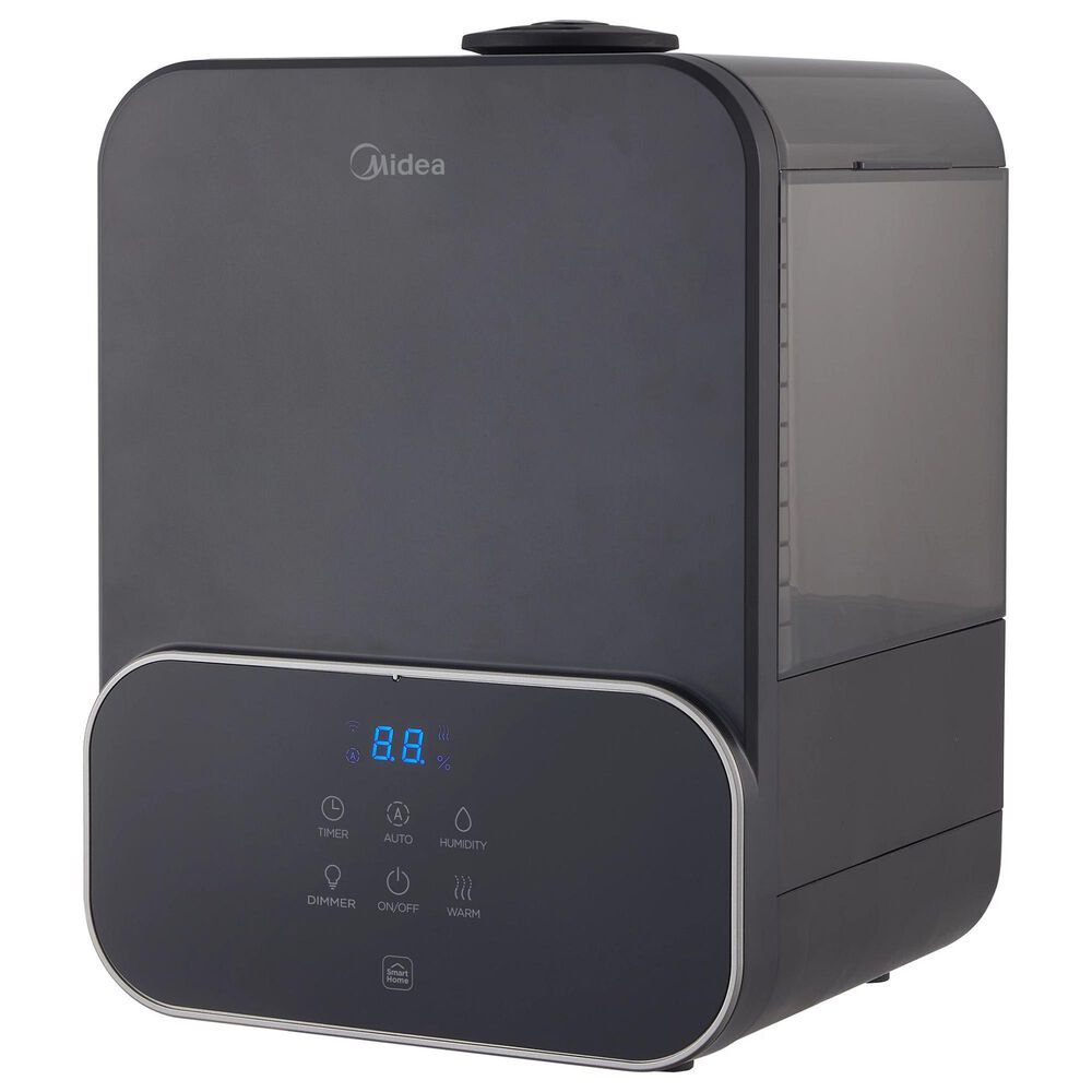 Midea 1.6-Gallon Ultrasonic Humidifier in Black, , large