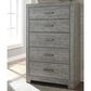 Ashley Culverbach 5 Drawer Chest in Driftwood Gray, , large