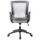 Rta Products Llc Mid-Back Mesh Task Office Chair with Height Adjustable Arms in Grey, , large