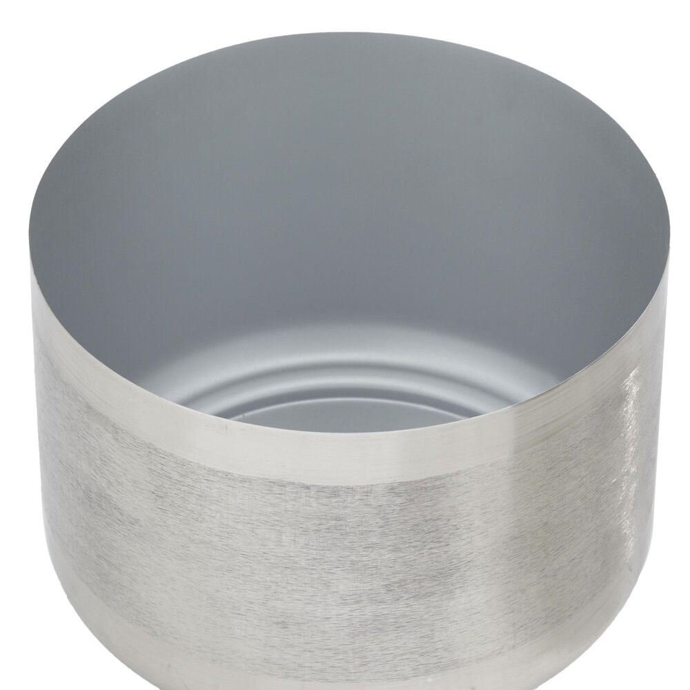 Maple and Jade Planter in Brushed Silver &#40;Set of 3&#41;, , large