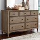 Riva Ridge Provence 7 Drawer Dresser in Patine, , large