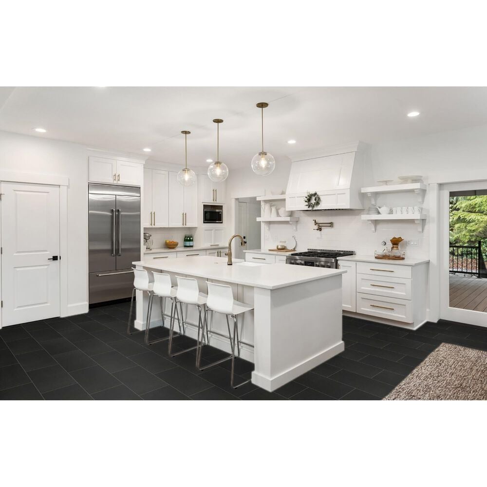 Emser Absolute Black 12&quot; x 24&quot; Granite Tile, , large