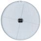 Maple and Jade Round Decorative Wall Clock in Polished White and Gold, , large
