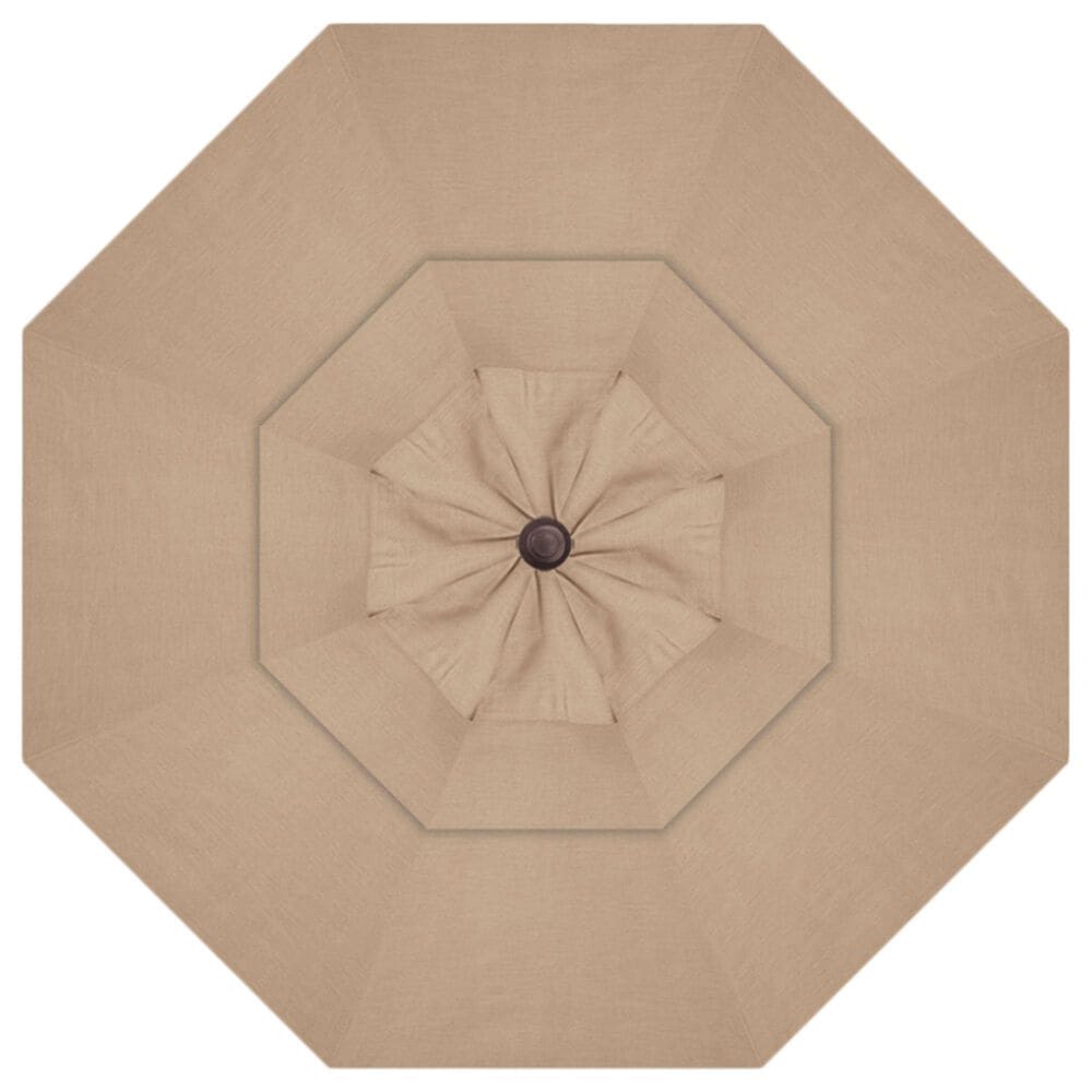 Garden Party 11&quot; Sand Cantilever Umbrella with Stand, , large