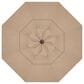 Garden Party 11" Sand Cantilever Umbrella with Stand, , large