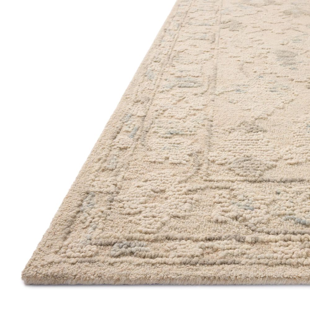 Loloi Cynthia Ivory and Sky 5&#39; x 7&#39;6&quot; Area Rug, , large