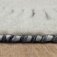 Drew and Jonathan Home Sirocco Algiers 6" x 9" Black and White Area Rug, , large