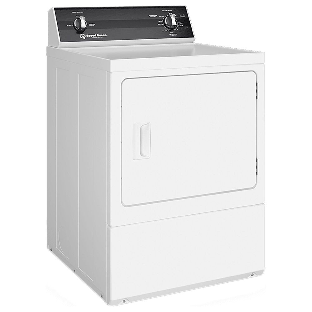 Speed Queen 7.0 Cu. Ft. Electric Dryer with 2 Auto Dry Cycles in White Shop NFM