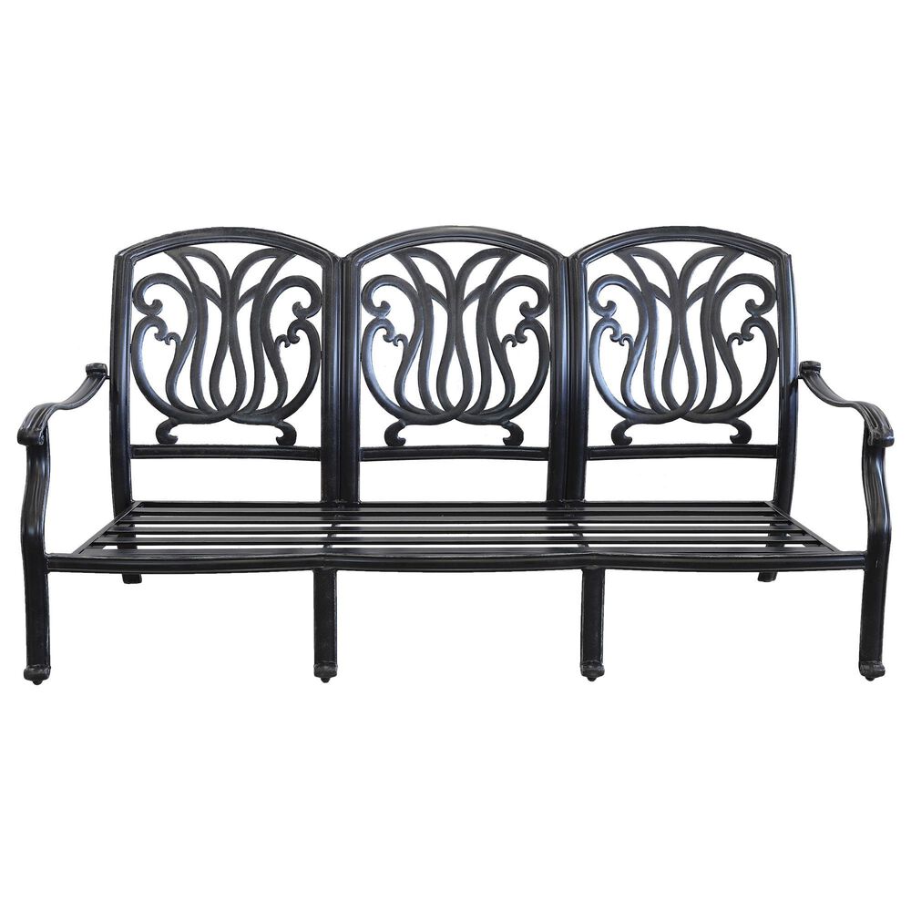 GatherCraft Geneva Patio Sofa in Linen Beige, , large