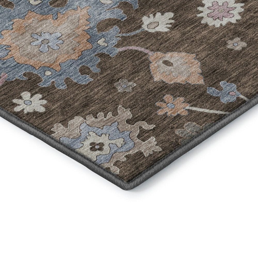 Dalyn Rug Company Hatay HY4 2&#39;3&quot; x 7&#39;6&quot; Chocolate Runner, , large