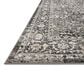 Loloi II Odette 11"2" x 15"7" Charcoal and Silver Area Rug, , large