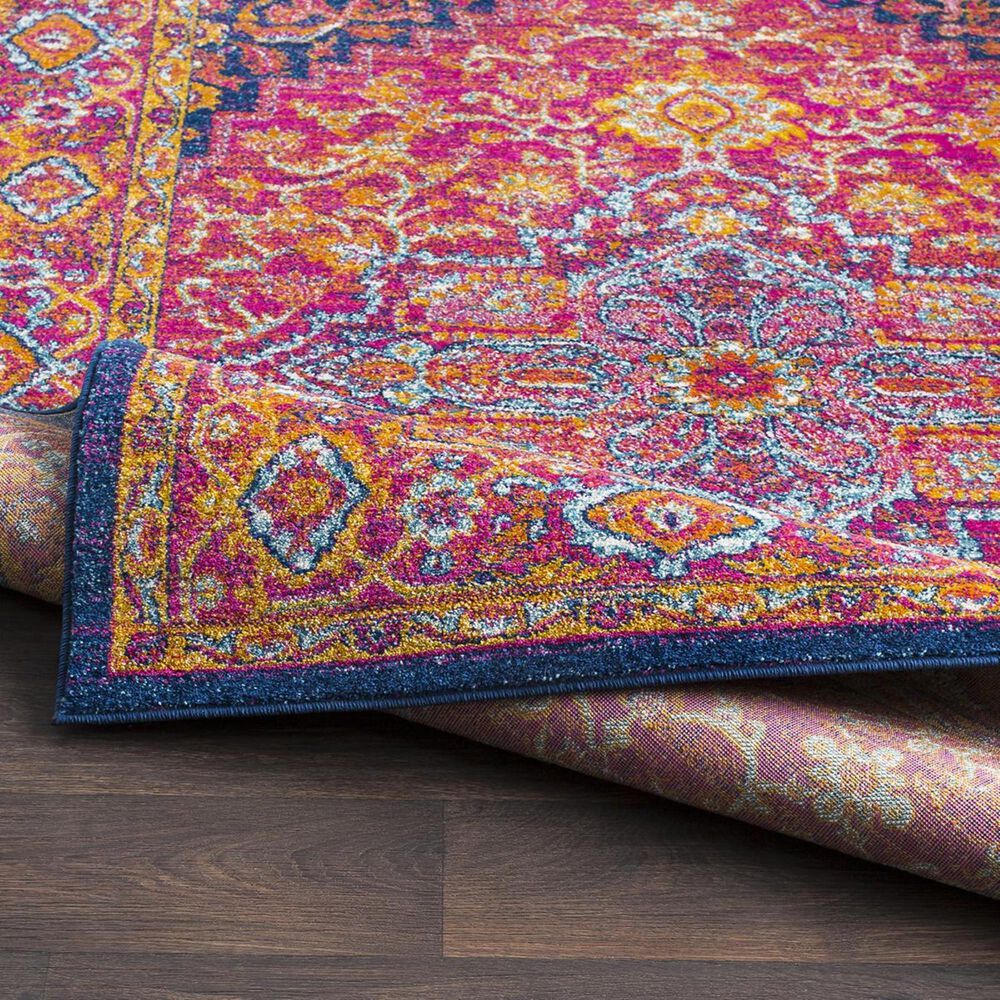 Surya Harput HAP-1009 3&#39;10&quot; x 5&#39;7&quot; Garnet, Blue and Saffron Area Rug, , large