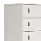 Ashley Aprilyn 5-Drawer Chest in White, , large