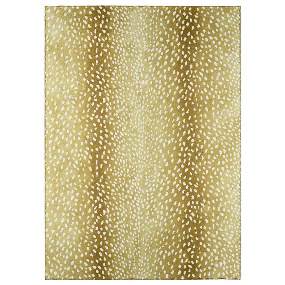 Dalyn Rug Company Mali ML3 10" x 14" Gold Indoor/Outdoor Area Performance Rug, , large