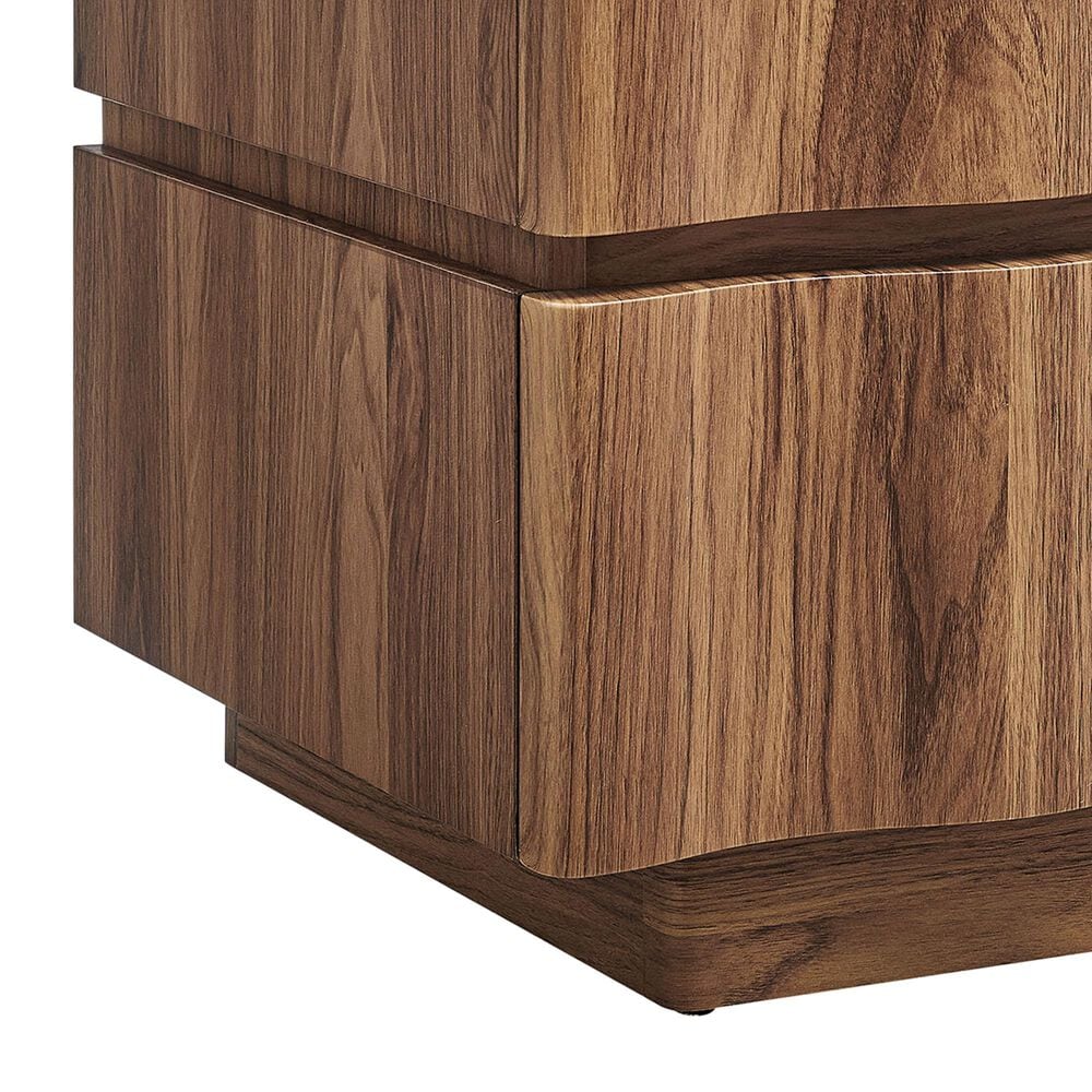 Modway Isola 2 Drawer Nightstand in Walnut, , large