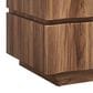 Modway Isola 2 Drawer Nightstand in Walnut, , large