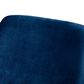 Baxton Studio Sennet Arm Chair in Navy Blue, , large