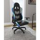 Ashley Lynxtyn Swivel Desk Chair in Black, , large